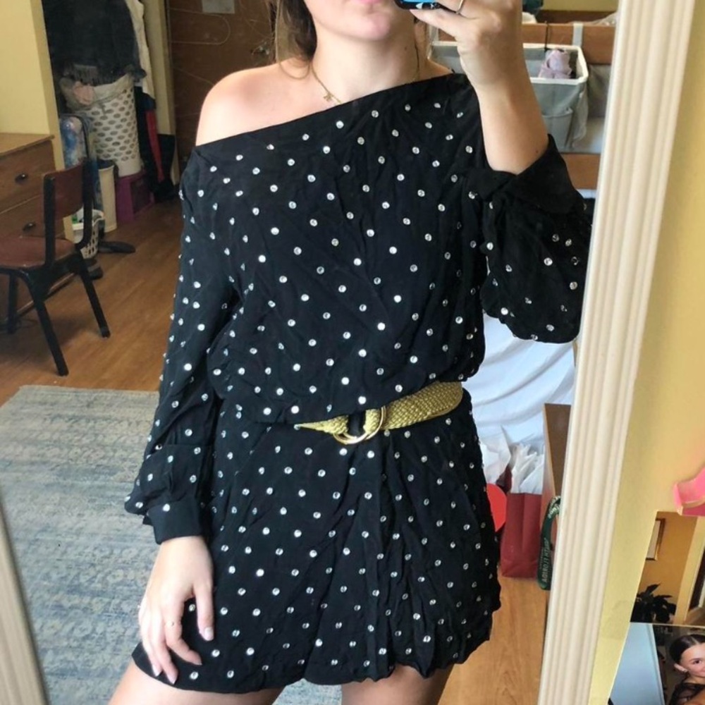 Beaded zara dress